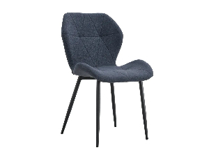 Jídelní židle Makona Typ 2 LD-01-LY3055-23 (tmavě šedá + černá)