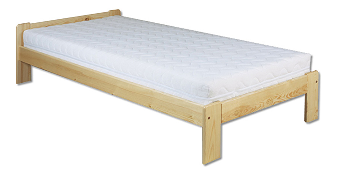 Jednolůžková postel 100 cm LK 122 (masiv)