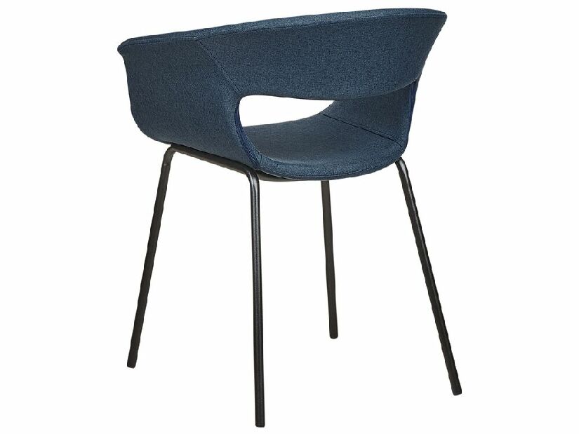 Set 2 ks jídelních židlí Ezra (modrá)