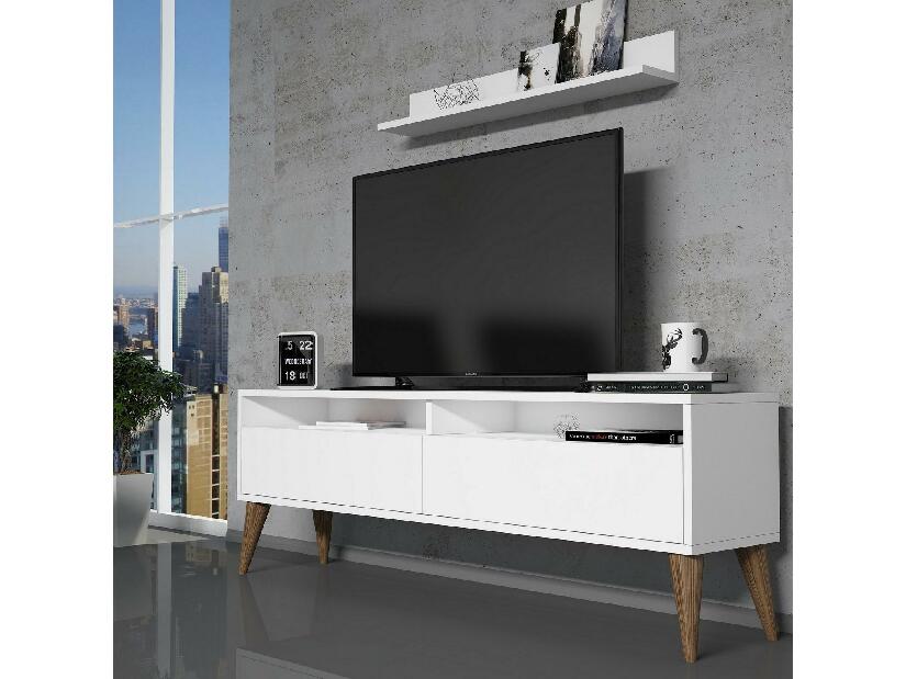TV stolek/skříňka Berta (bílá)