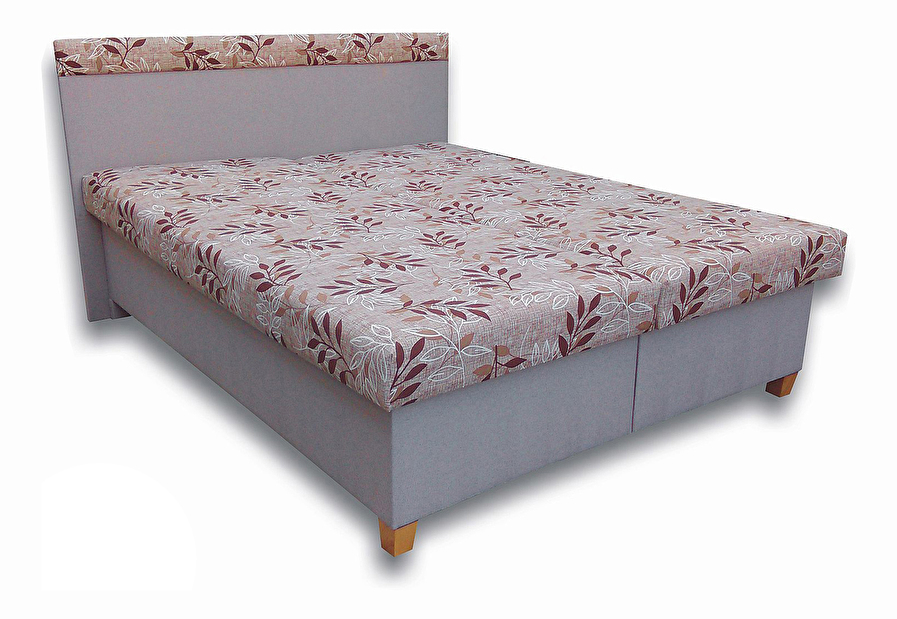 Manželská postel 160 cm Tanner (s pěnovými matracemi)