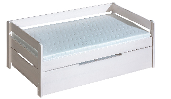 Jednolůžková postel 90 cm Balos (s roštem a úl. prostorem)