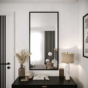 Zrcadlo Narulto 60x140 (černá) *bazar