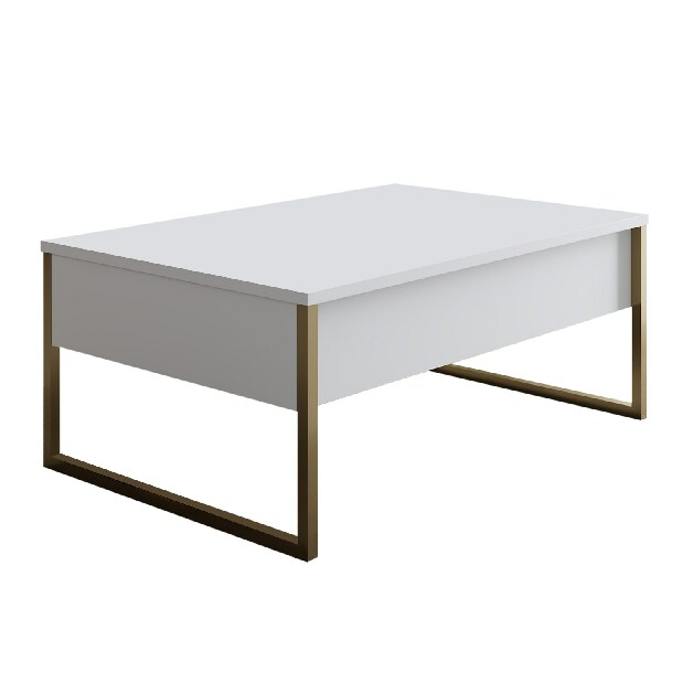 Konferenční stolek Luxury (bílá)
