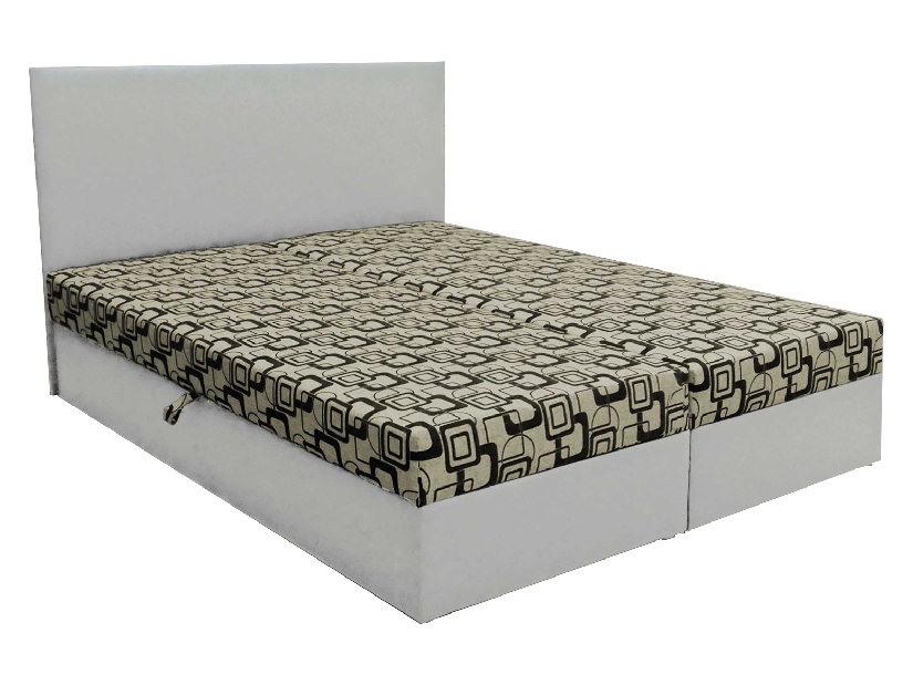 Manželská postel 180 cm Trachalio (s matrací)