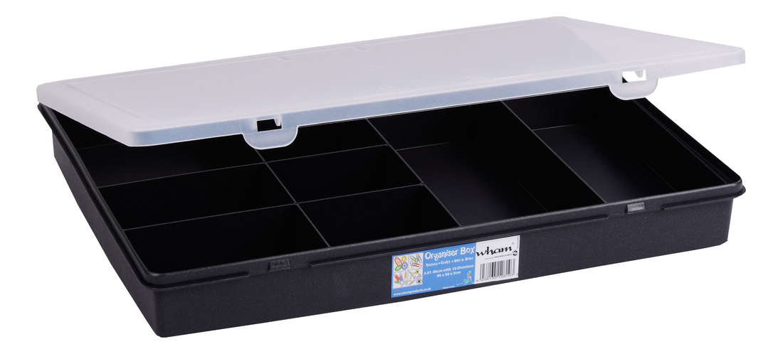 Skladovací box Wham 38x30x5cm (černá)