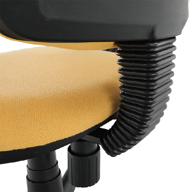 Kancelářská židle Miris (žlutá) *výprodej