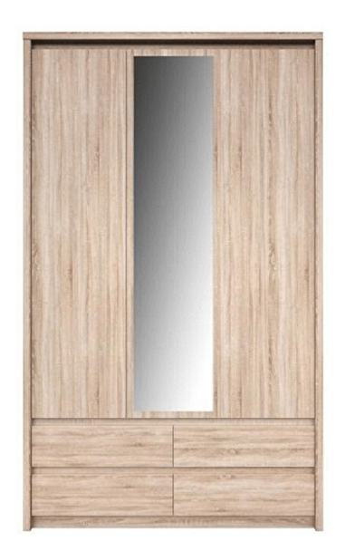 Šatní skříň Rihana Typ 1 (se zrcadlem)