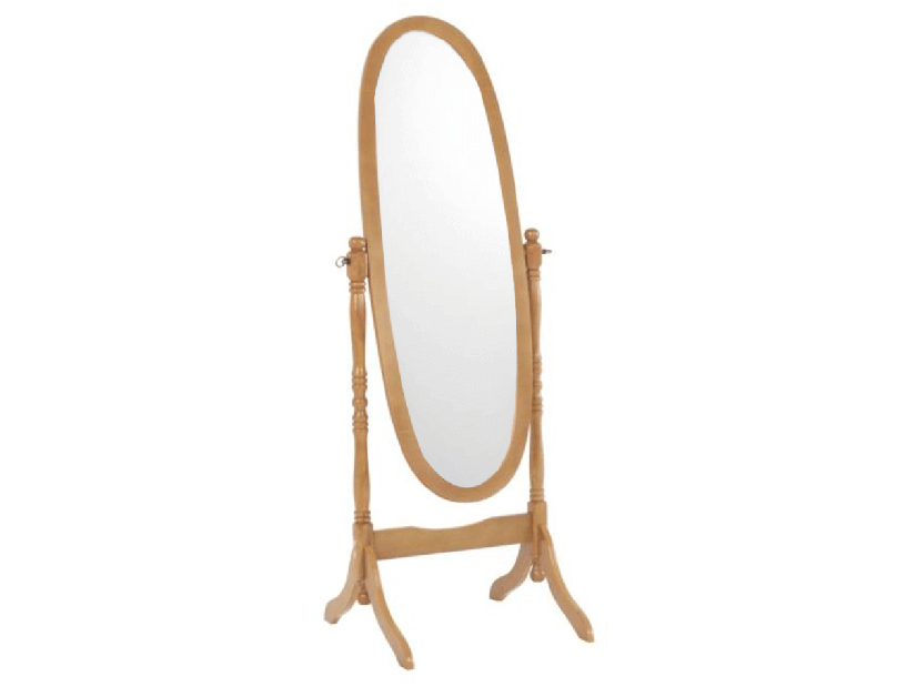 Stojanové zrcadlo Zumbra (dub) 