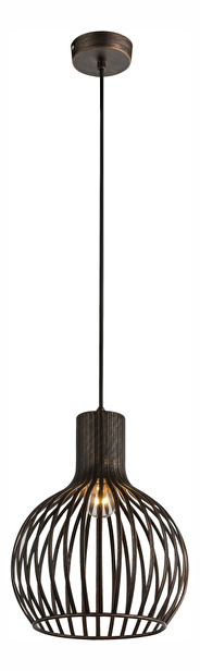 Závěsné svítidlo Kai 15197 (moderní/designové) (černá + zlatá)