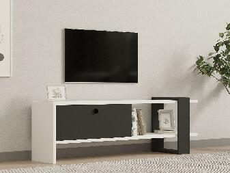  TV stolek/skříňka Balodu 1 (antracit + bílá)