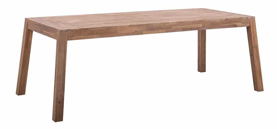Zahradní stůl 210 cm LIVIGNO (dřevo) (světlé dřevo) (pro 8 osob)