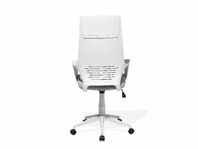 Kancelářská židle Delhi (šedá + bílá)