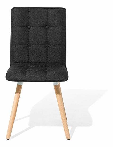 Set 2ks. jídelních židlí Berken (černá)