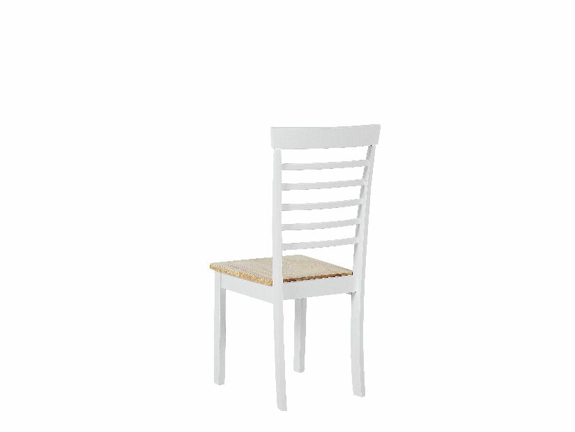 Set 2 ks. jídelních židlí BARRY (bílá)