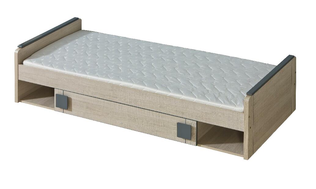 Jednolůžková postel 80 cm Gemo G13 (s roštem a úl. prostorem) *výprodej