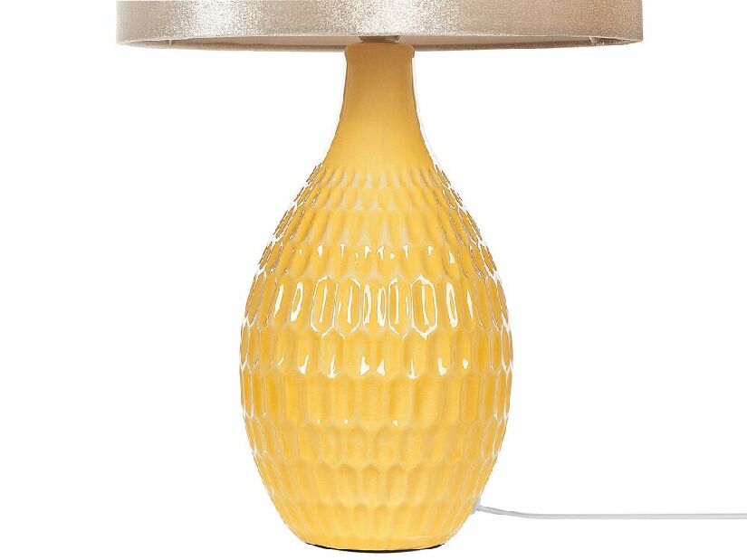 Stolní lampa Hudson (žlutá)