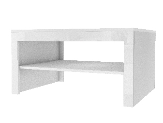 Konferenční stolek Simeon (vysoký lesk bílý)