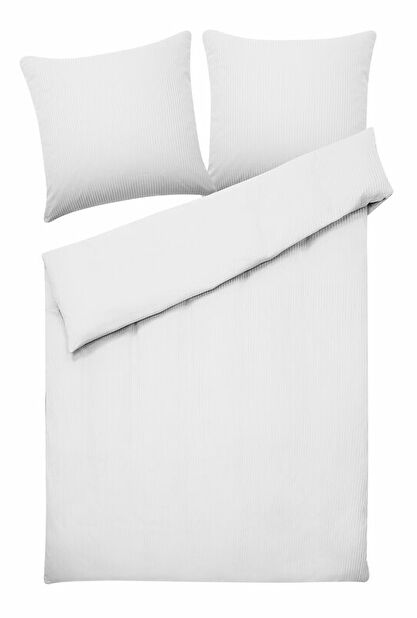 Ložní prádlo 155 x 220 cm Avignini (bílé) (komplet s povlečením na polštář)