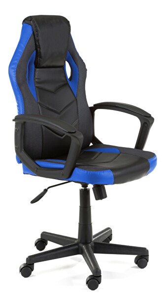 Kancelářská/herní židle Fiero (modrá)