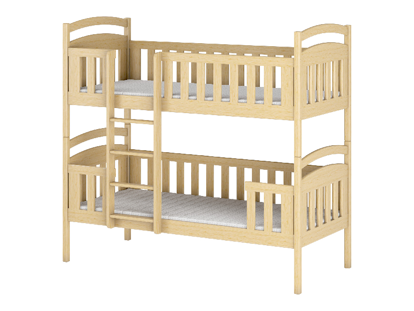 Dětská postel 80 cm Fermin (s roštem) (borovice)