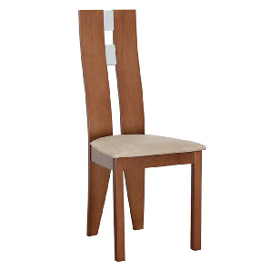 Jídelní židle Bonbon (třešeň + béžová)