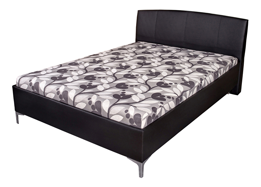 Manželská postel 140 cm Benab Elson Lux (s rošty a matracemi)