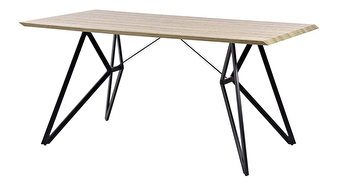 Jídelní stůl BURGOS (pro 6 osob) (světlé dřevo)
