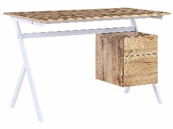 PC stolek Ash (světlé dřevo)