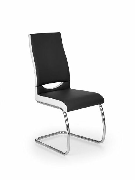 Jídelní židle Hamilton (černá + bílá)