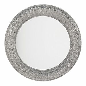 Nástěnné zrcadlo Channa (stříbrná)