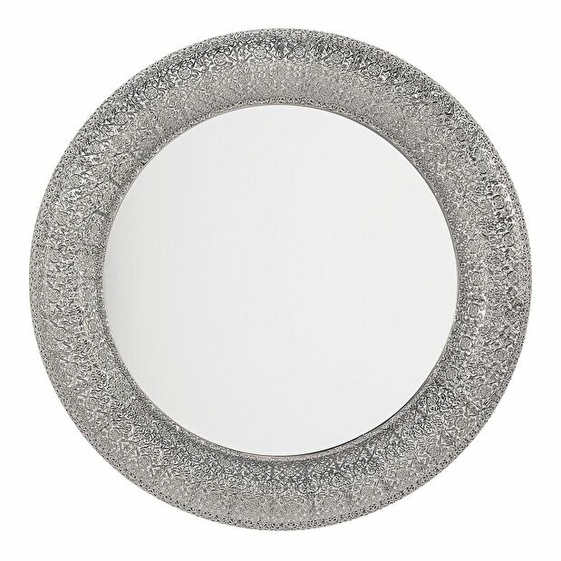 Nástěnné zrcadlo Channa (stříbrná)