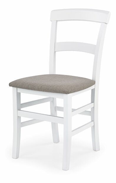 Jídelní židle Tapo (bílá + béžová)