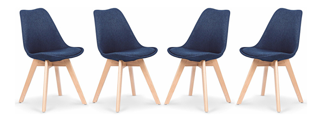 Jídelní židle K303 (modrá)