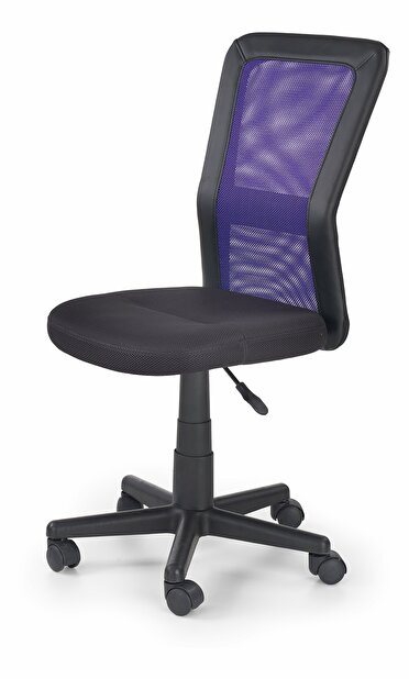 Dětská židle Cosmo (černá + fialová)