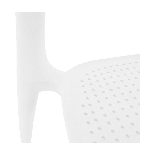 Zahradní židle Fredd (bílá)