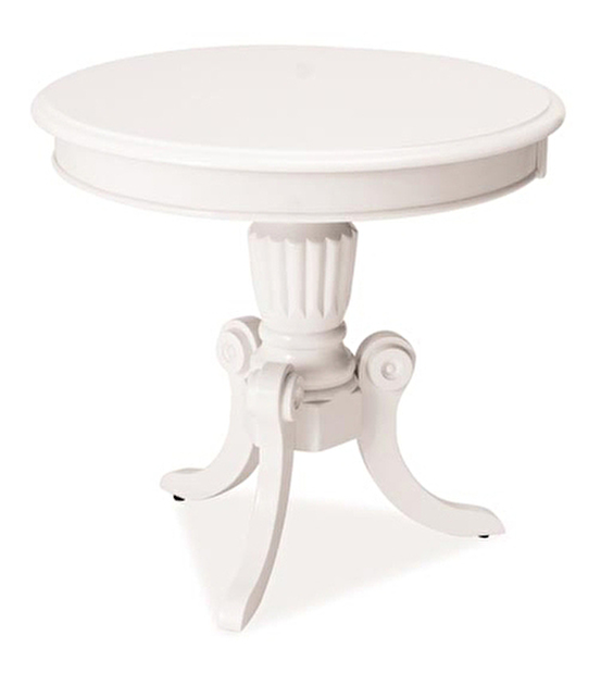 Konferenční stolek Nona (bílá + bílá)