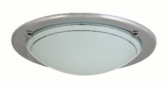 Stropní svítidlo Ufo 5113 (chromová + opálové sklo)
