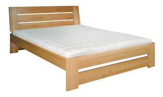 Manželská postel 140 cm LK 192 (buk) (masiv)