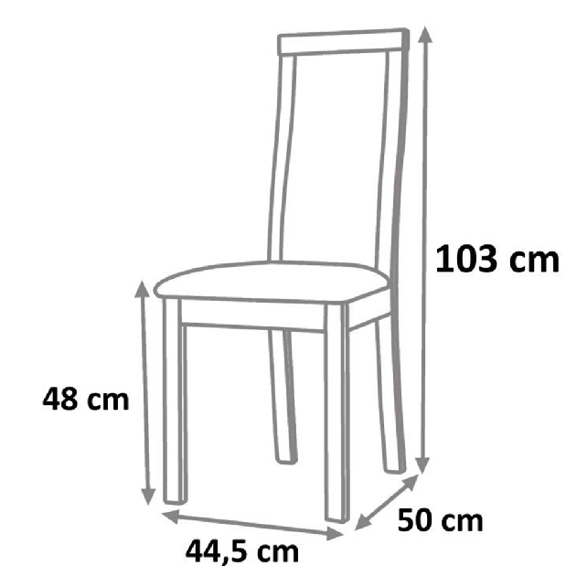 Jídelní židle Bona třešeň