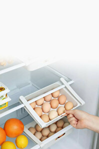 Držák na vajíčka do chladničky Mona (bílá)