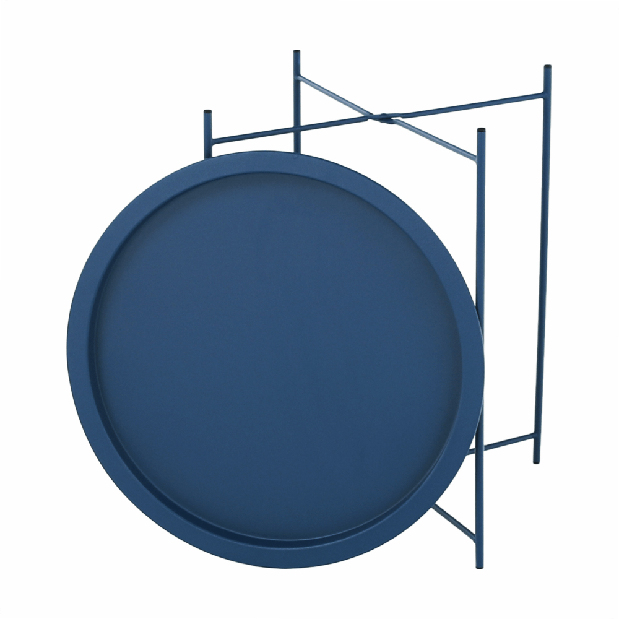 Příruční stolek TReno (modrá)