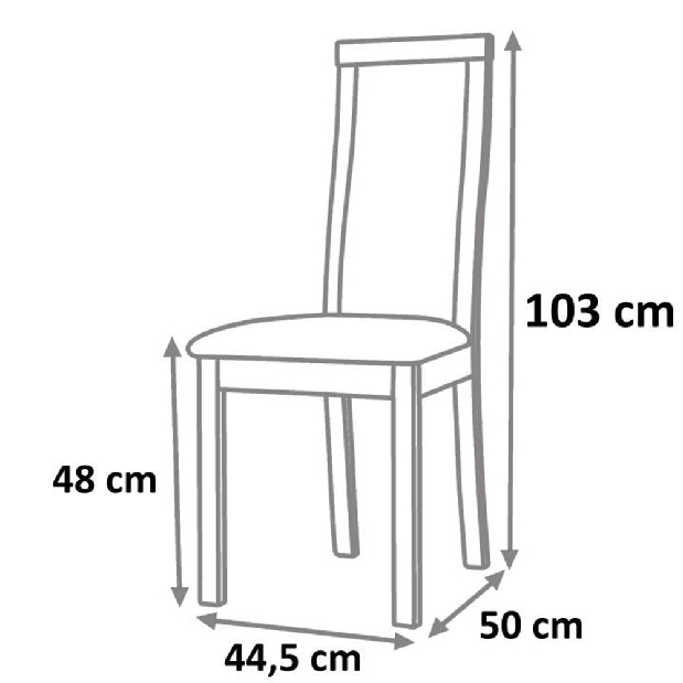 Jídelní židle Dezi (třešeň)