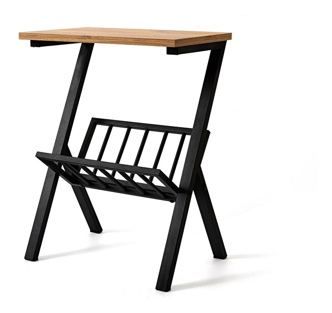 Příruční stolek Kiwi (Černá)