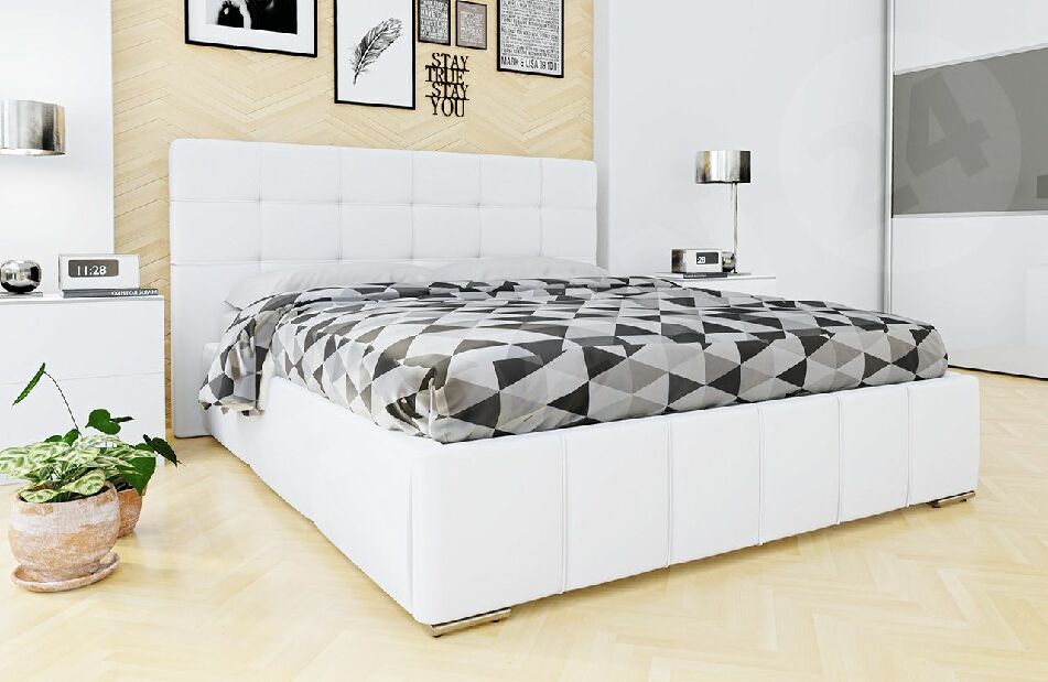 Manželská postel 180 cm Bielan ( s roštem) *výprodej