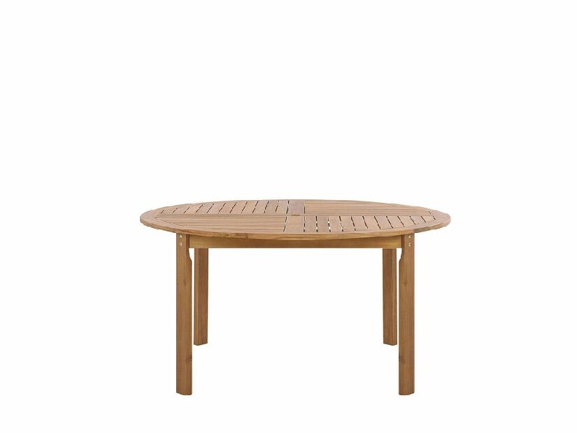 Zahradní stůl TALAVO (světlé dřevo) (pro 6 osob)