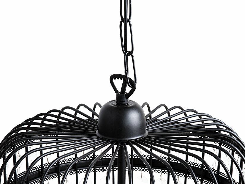 Závěsná lampa Carison (černá)