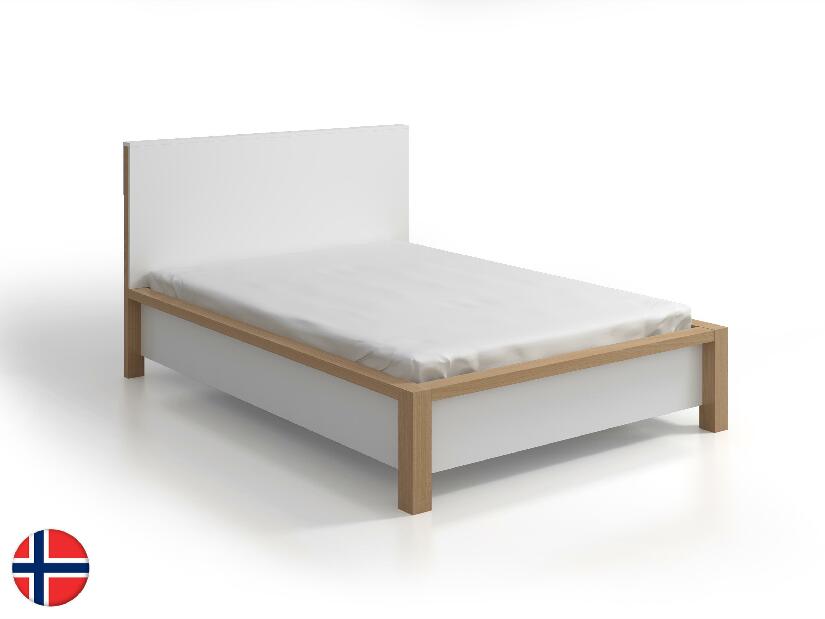 Manželská postel 160 cm Naturlig Lavikker (s roštem úl. prostorem)