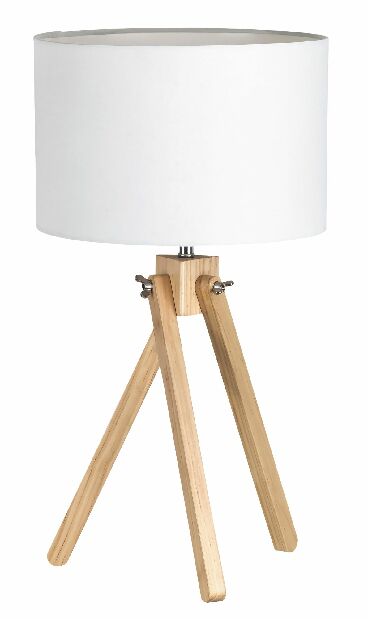 Stolní lampa Soren 4190 (bílá + buk)