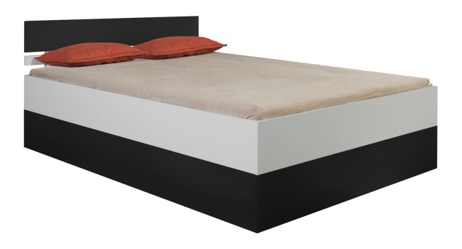 Manželská postel 140 cm Flexy FX 24 S/Č (s roštem)